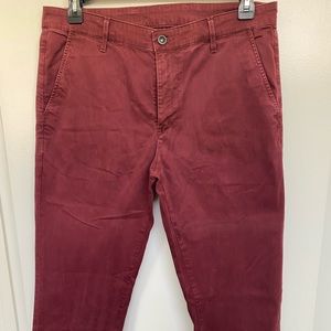 AG The Lux Khaki Tailored Trouser Pant